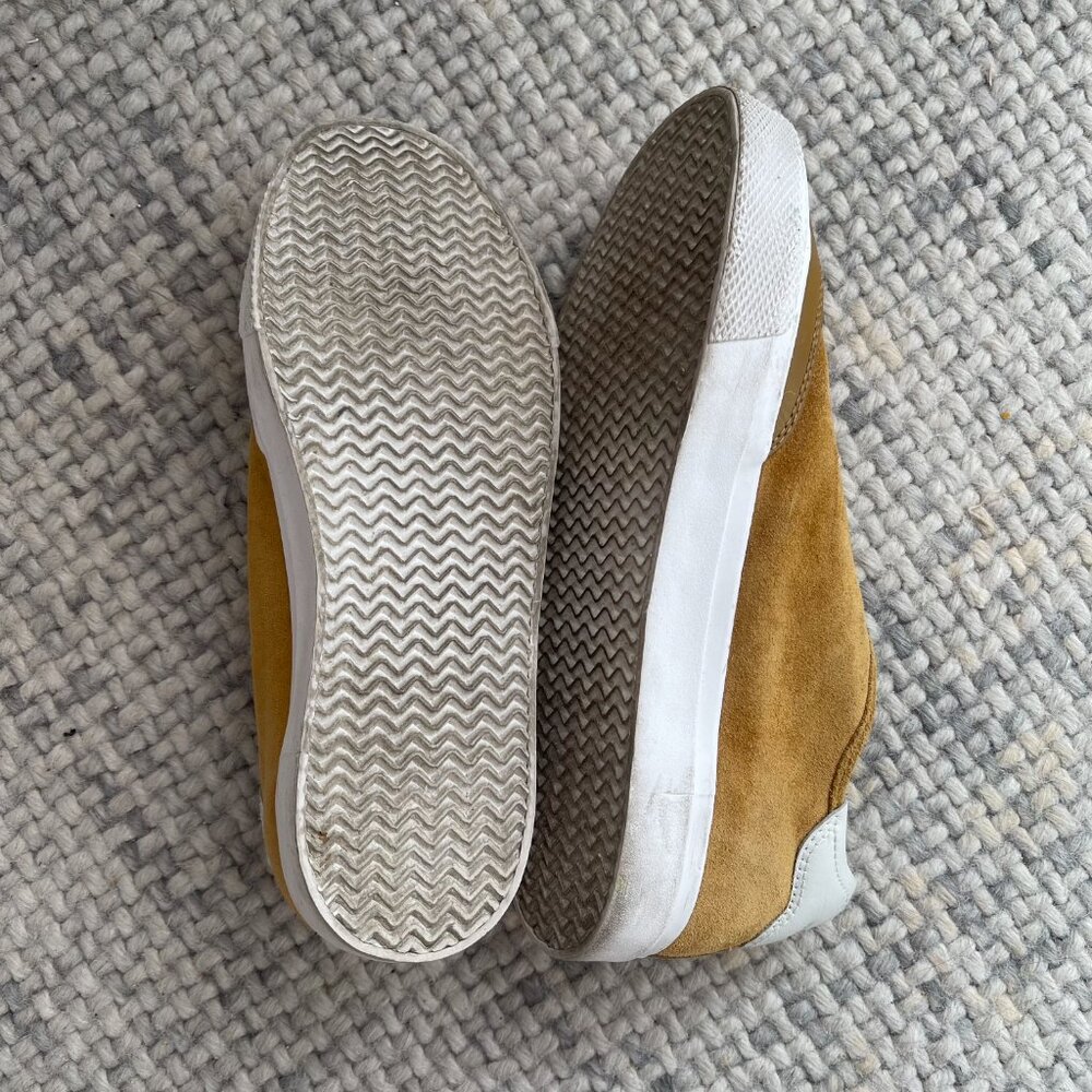 Rag & Bone Women's Army Low-Top Sneaker in Golden Brown Suede - Picture 6 of 7